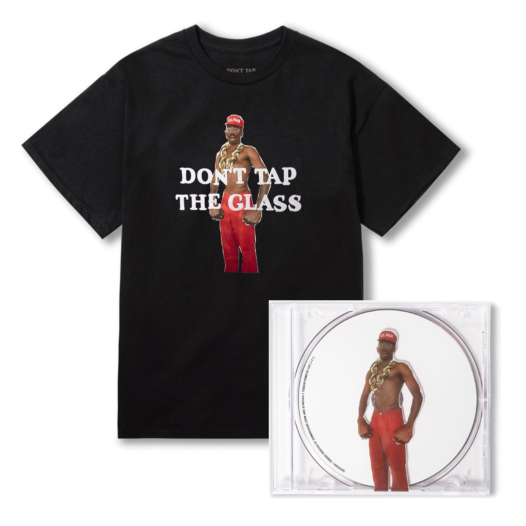 Tyler the Creator - DON’T TAP THE GLASS BLACK T-SHIRT + CD